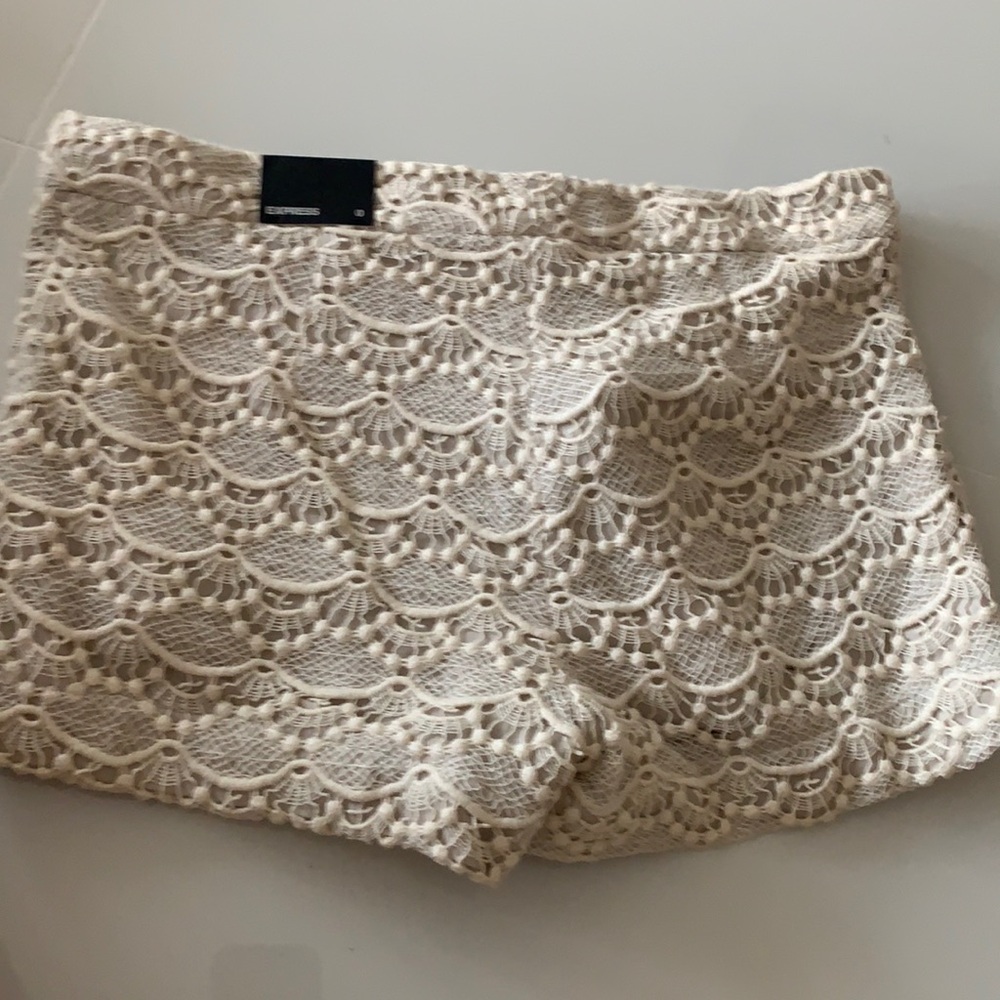 Brand new tags on size 0 Express shorts